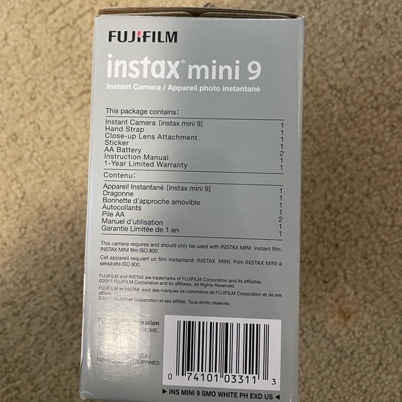 INSTAX mini 9 camera FUJIFILM - Picture 2 of 5